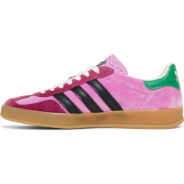 Кроссовки Adidas Originals Gazelle x Gucci Pink Velvet