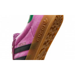 Кроссовки Adidas Originals Gazelle x Gucci Pink Velvet