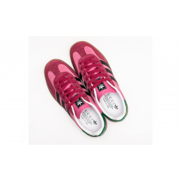 Кроссовки Adidas Originals Gazelle x Gucci Pink Velvet