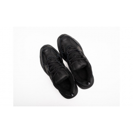 Кроссовки Nike M2k Tekno Triple Black зимние на меху