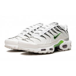 Nike Air Max TN Plus White Neon Metallic Silver