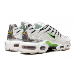 Nike Air Max TN Plus White Neon Metallic Silver