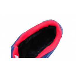 Кроссовки Nike Air Max 90 VT Navy Blue Red White зимние на меху