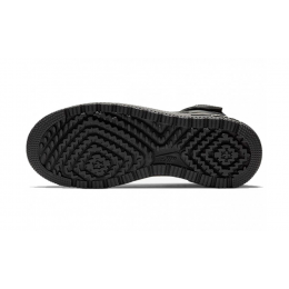 Кроссовки Nike Air Force 1 Mid Gore Tex All Black зимние на меху