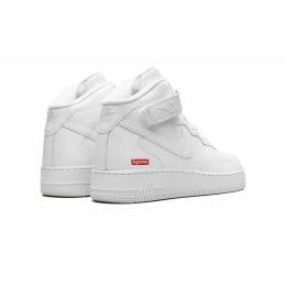 Кроссовки Nike Air Force 1 Mid Supreme Mini Box Logo White