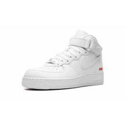 Кроссовки Nike Air Force 1 Mid Supreme Mini Box Logo White