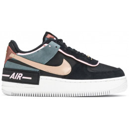 Кроссовки Nike Air Force 1 Low Shadow Black Metallic