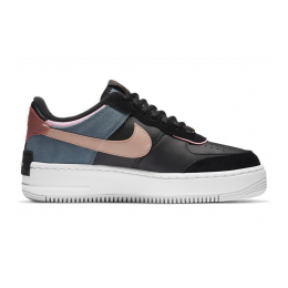 Кроссовки Nike Air Force 1 Low Shadow Black Metallic