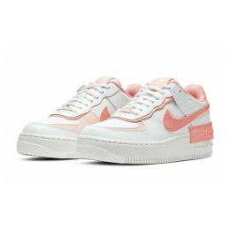 Кроссовки Nike Air Force 1 Low Shadow White Orange
