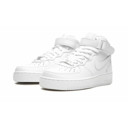 Кроссовки Nike Air Force 1 Mid All White