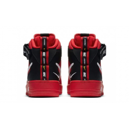 Nike Air Force 1 07 Mid LV8 Utility Red Black