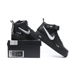 Nike Air Force 1 07 Mid LV8 Utility Black