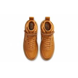 Кроссовки Nike Air Force 1 Mid Gore-Tex Beige с мехом