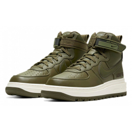 Кроссовки Nike Air Force 1 Mid Gore-Tex Green с мехом
