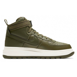 Кроссовки Nike Air Force 1 Mid Gore-Tex Green с мехом