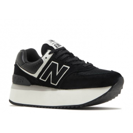 Кроссовки New Balance 574+ Black White