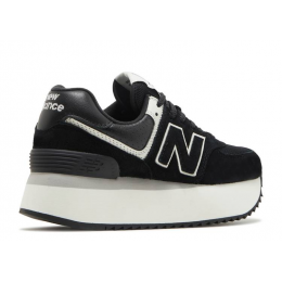 Кроссовки New Balance 574+ Black White