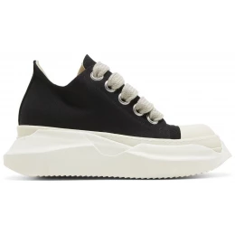 Rick Owens Porterville DRKSHDW Jumbo Laced Abstract Black Pearl