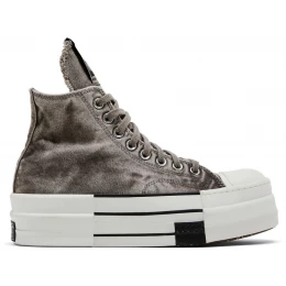Rick Owens x Converse DRKSHDW DBL DRKSTAR Chuck 70 High Washed Concrete