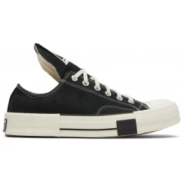 Rick Owens x Converse DRKSHDW DRKSTAR Chuck 70 Low Black