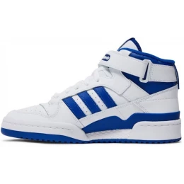 Кроссовки Adidas Forum Mid White Royal Blue