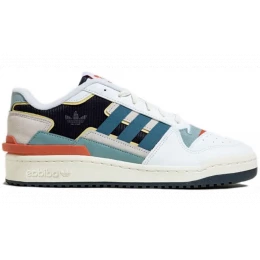 Adidas Forum Low Exhibit White Blue Red