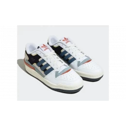 Adidas Forum Low Exhibit White Blue Red