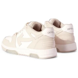 Off-White x Out Of Office Low Tops Beige