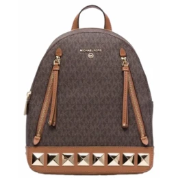 Рюкзак Michael Kors Brooklin Studded Medium Brown Acorn