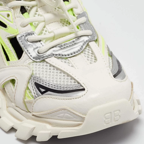 Кроссовки Balenciaga Track.2 Trainer White Fluo Yellow