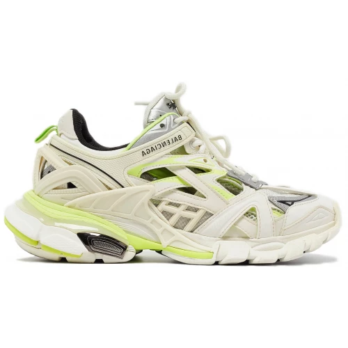 Кроссовки Balenciaga Track.2 Trainer White Fluo Yellow