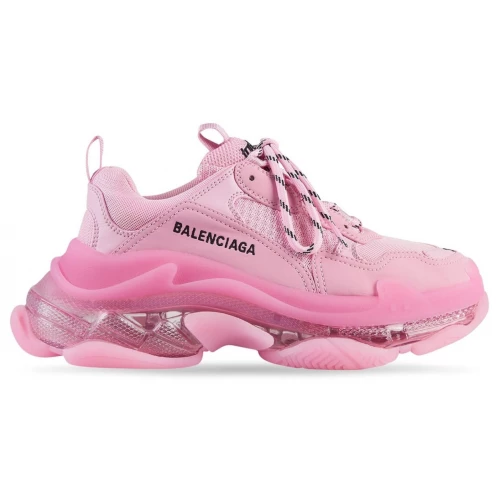 Кроссовки Balenciaga Triple S Clear Sole Pink