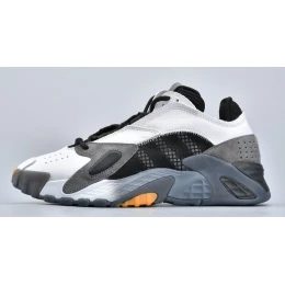 Кроссовки Adidas Streetball Black White Grey Yellow утепленные