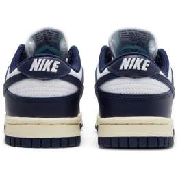 Кроссовки Nike Dunk Low White Vintage Navy