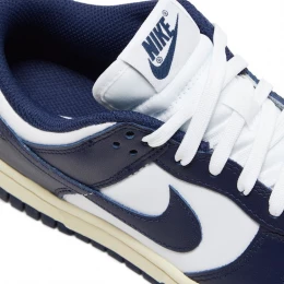 Кроссовки Nike Dunk Low White Vintage Navy