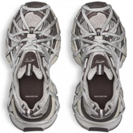 Balenciaga 3XL Extreme Lace Sneaker Worn-Out Brown Grey