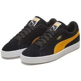 Кроссовки Puma Suede Classic Black Golden Rod
