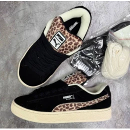 Кроссовки Puma Suede XL Black Leopard Print