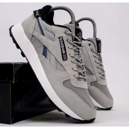 Reebok Classic Suede Cordura Grey Blue серые с синим