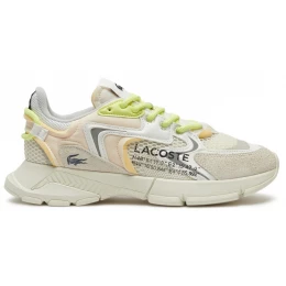 Кроссовки Lacoste L003 Neo Beige White Yellow