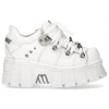 Ботильоны New Rock M-120N-S14 White Metallic Collection