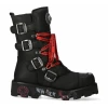 Ботинки New Rock M-373MTL-C1 Black Red Ranger Collection
