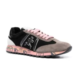 Кроссовки Premiata Lucy Black Pink