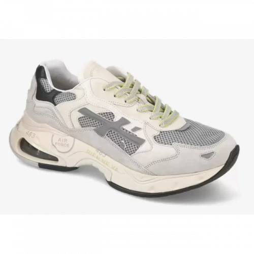 Кроссовки Premiata Sharky Gray Beige