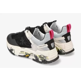 Кроссовки Premiata Cross Black White