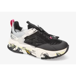 Кроссовки Premiata Cross Black White