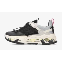 Кроссовки Premiata Cross Black White