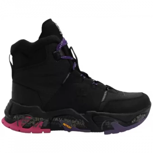 Кроссовки Premiata Mase Tall Black Violet