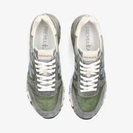 Кроссовки Premiata Mick Khaki Gray