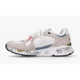 Кроссовки Premiata Mase White Beige Blue